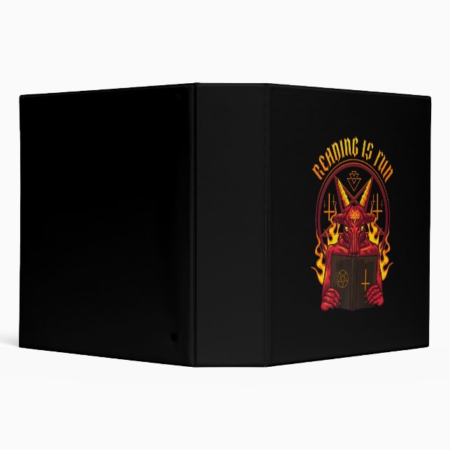 Satanic Pagan Goat Premium Binder (Background)