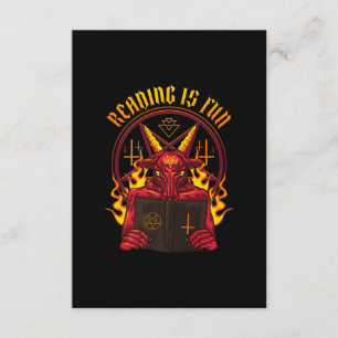 Satanic Pagan Goat Premium Enclosure Card