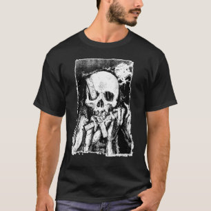 Satanic Priest Grim Reaper Lucifer Occult Inverted T-Shirt