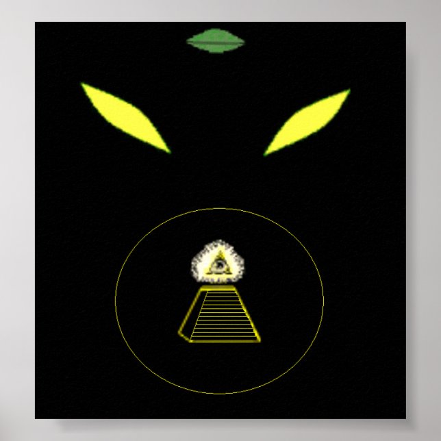 Satanic Reptilian Poster (Front)