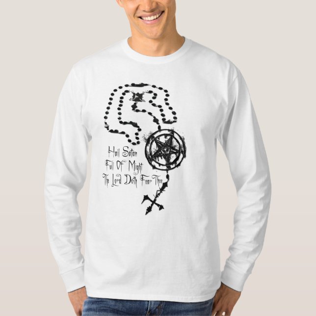 Satanic Rosary T-Shirt (Front)