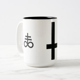 Satanic Two-Tone Coffee Mug