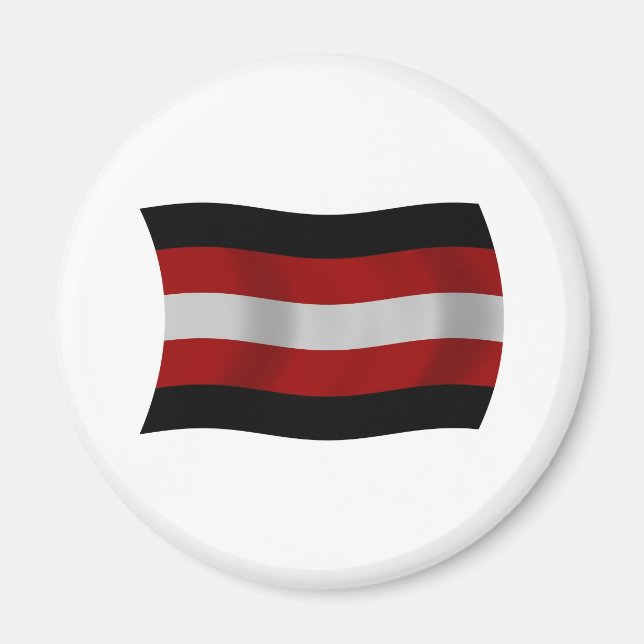 Satanism Flag Magnet (Front)