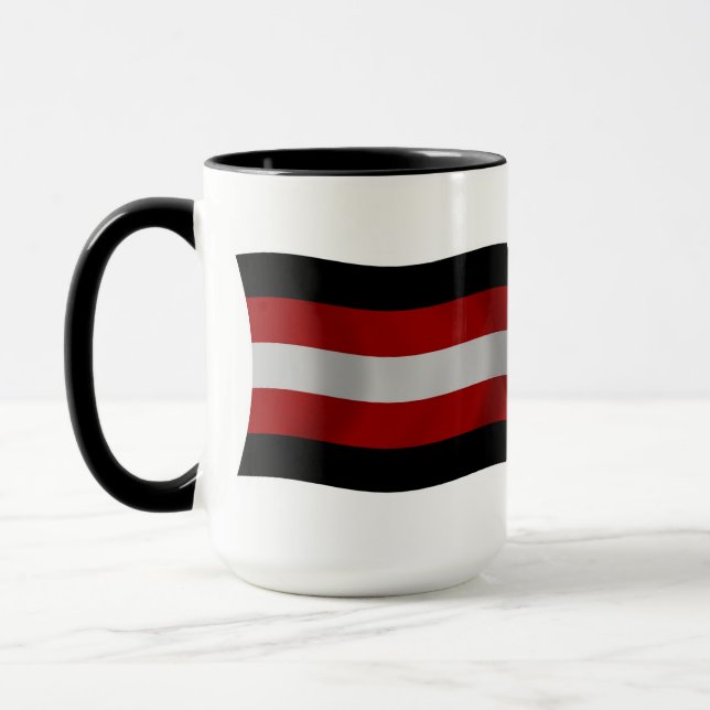 Satanism Flag Mug (Left)