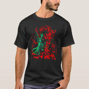 Satanist Devil Red Demon Mammon T-Shirt