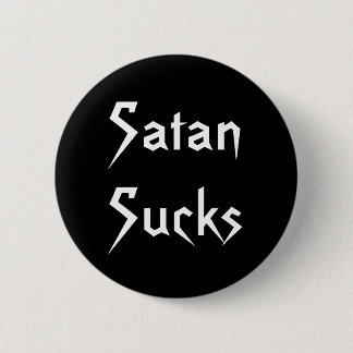 SatanSucks 2 Inch Round Button