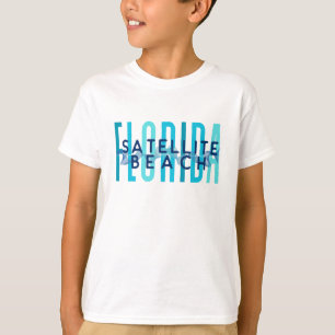 Satellite Beach Florida (Ocean Wave) T-Shirt