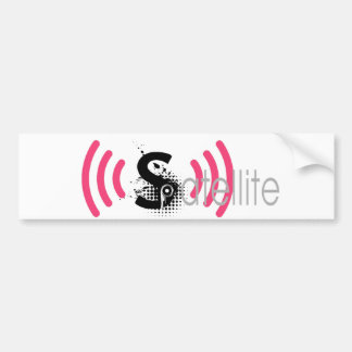 Satellite bunper sticker