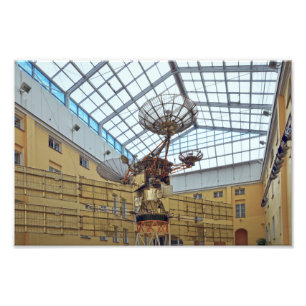 Satellite, Communications Museum, St. Petersburg Photo Print