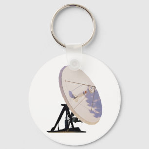 Satellite Dish Keychain