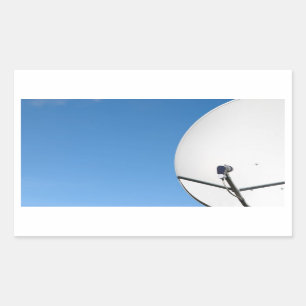 Satellite dish sticker