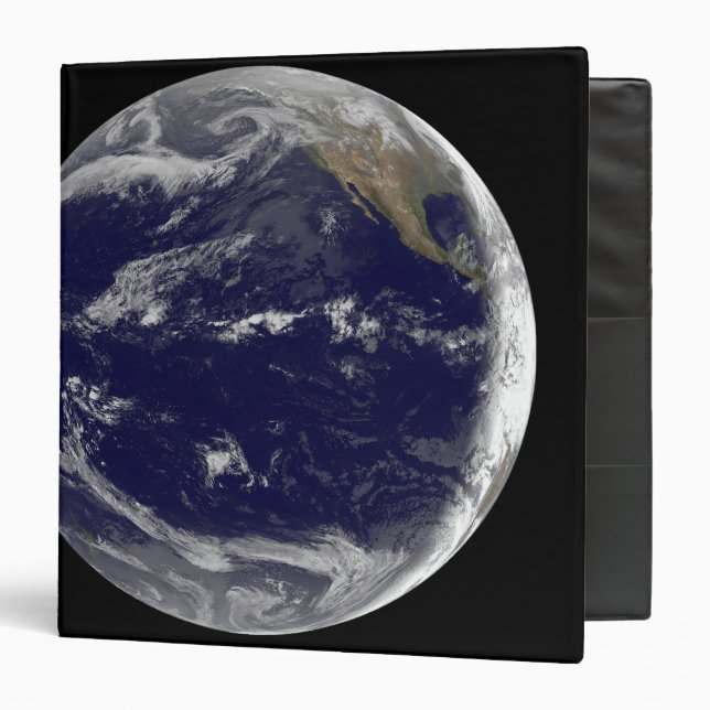 Satellite image of Earth 2 Binder (Front/Inside)