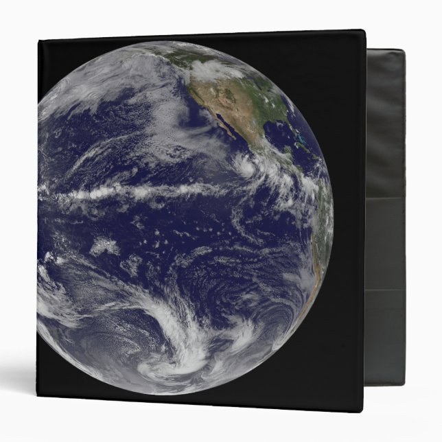 Satellite image of Earth Binder (Front/Inside)