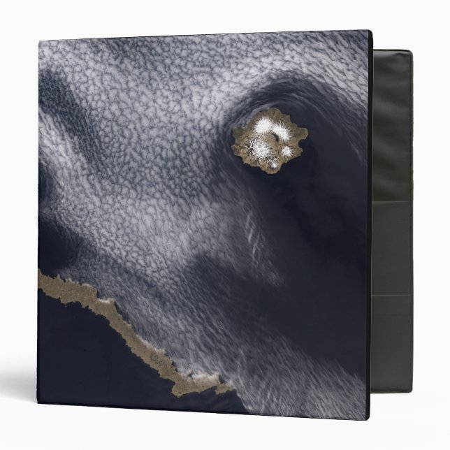 Satellite image of Semisopochnoi Island Binder (Front/Inside)
