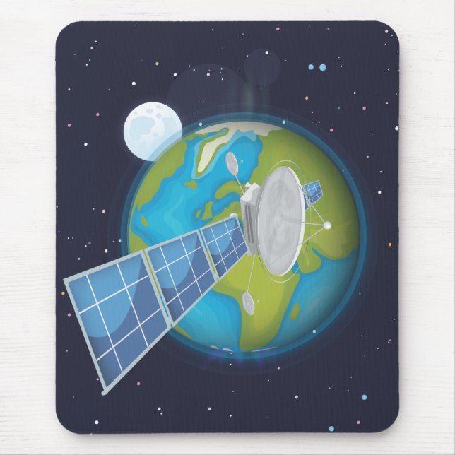 Satellite Mouse Pad (Front)