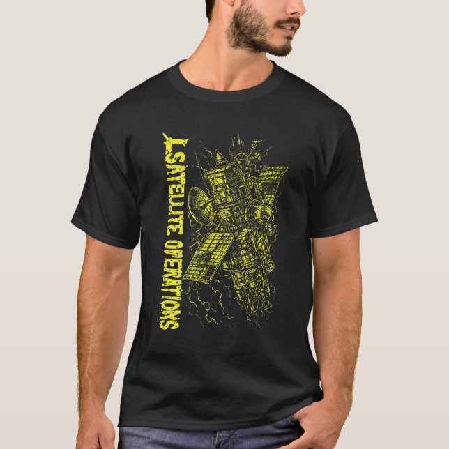 Satellite Operations – Advanced Surveillance T-Shirt (Front)