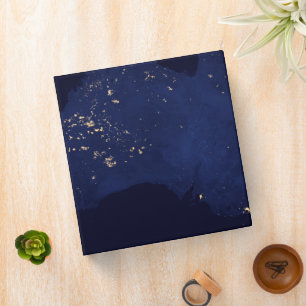 Satellite The Night Lights Of Australia. Binder