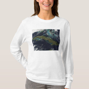 Satellite view of Cuba T-Shirt