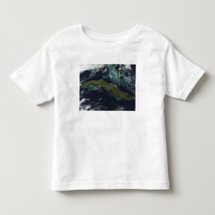 Satellite view of Cuba Toddler T-shirt