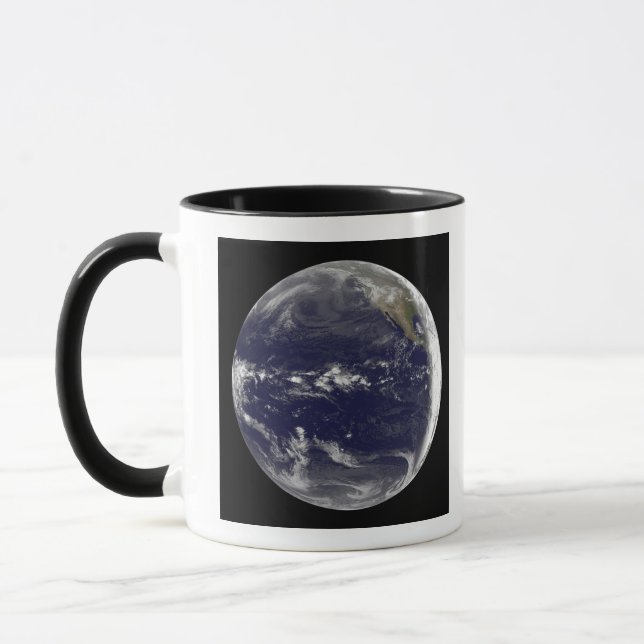 Satellite view of Earth Mug (Left)