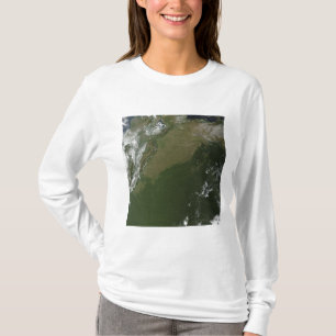Satellite view of eastern Columbia T-Shirt
