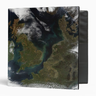 Satellite view of Northern Europe Binder