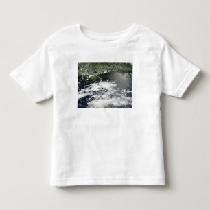 Satellite view of oil leaking 2 toddler t-shirt