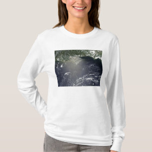 Satellite view of oil leaking T-Shirt