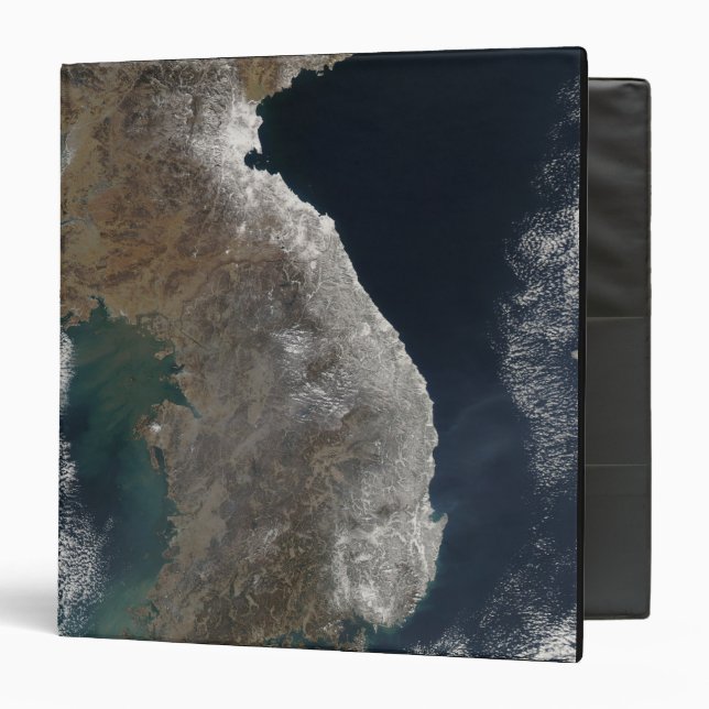 Satellite view of snowfall binder (Front/Inside)