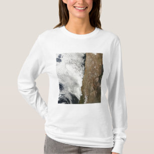 Satellite view of the Andes Mountains T-Shirt