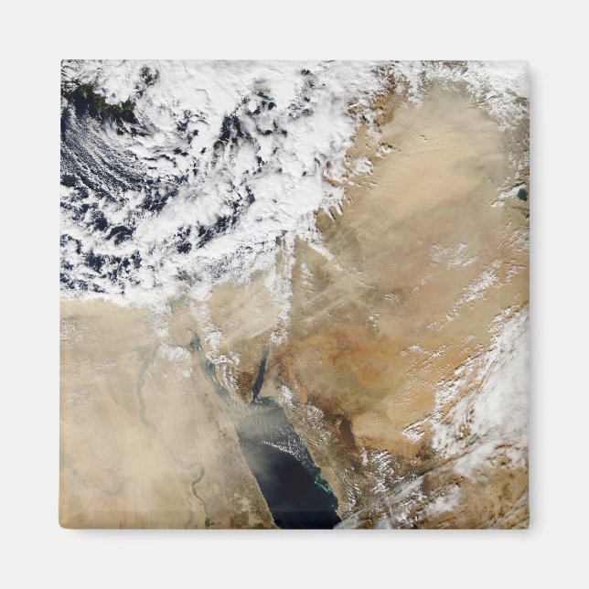 Satellite view of the Eastern Mediterranean Magnet (Front)