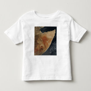 Satellite view of the Horn of Africa Toddler T-shirt