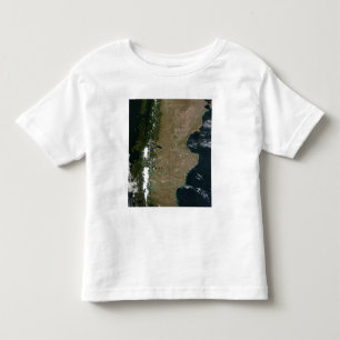 Satellite view of the Patagonia region Toddler T-shirt