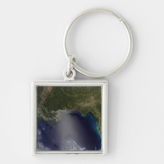 Satellite view of the Southeastern United State 2 Keychain (Front)