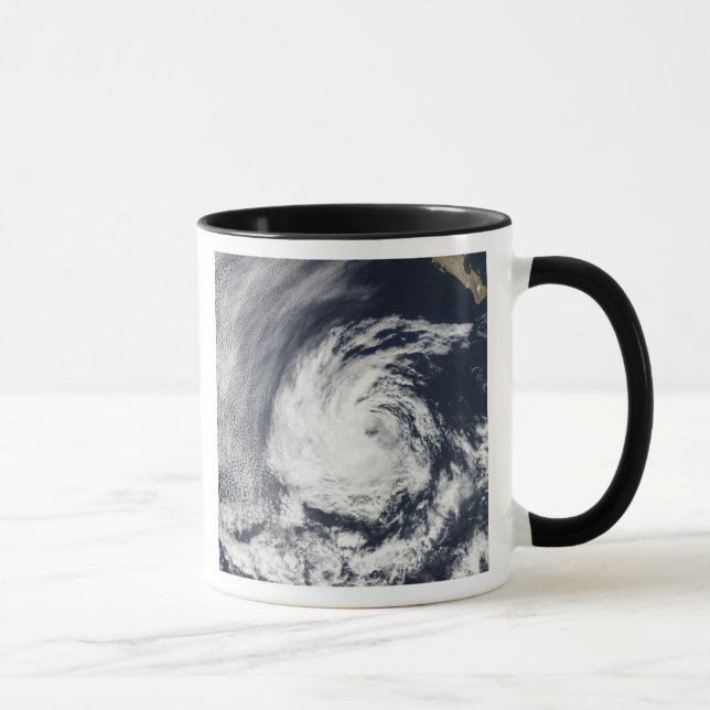 Satellite view of Tropical Depression Blas Mug (Right)