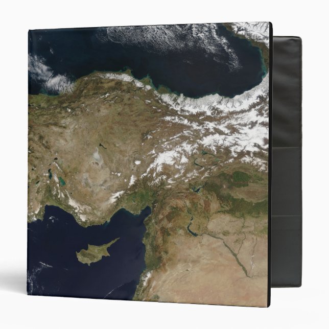 Satellite view of Turkey Binder (Front/Inside)