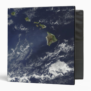 Satellite view of volcanic fog binder