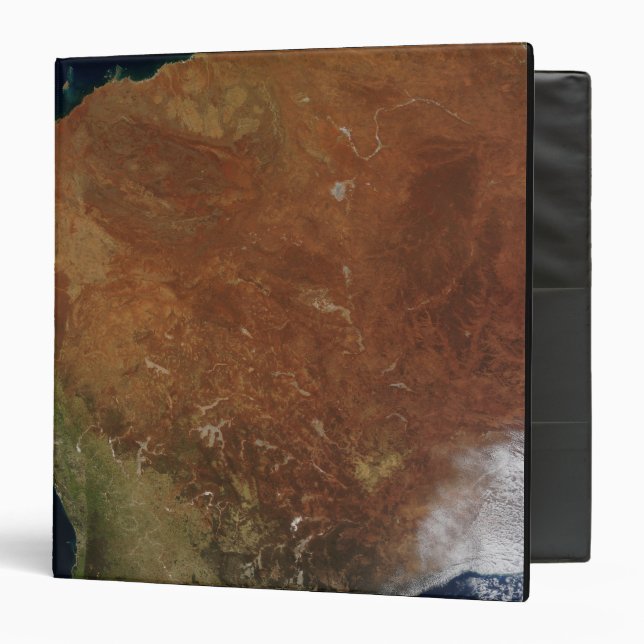 Satellite view of Western Australia Binder (Front/Inside)