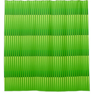 Satin dots - shades of lime green