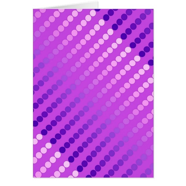 Satin dots - violet and orchid (Front)