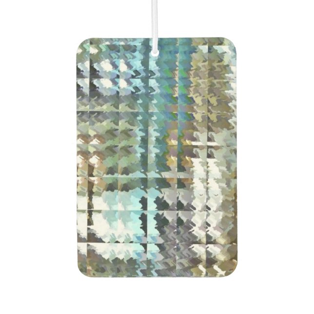 Satin Quilt  Air Freshener (Front)