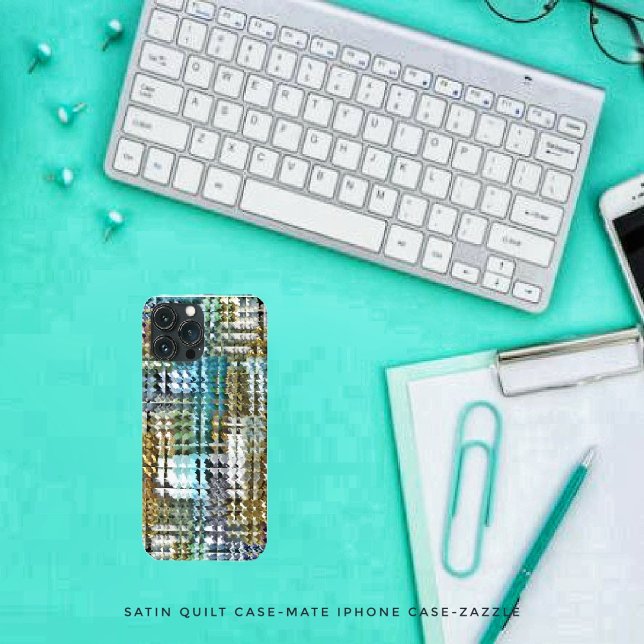 Satin Quilt  Case-Mate iPhone Case (Creator Uploaded)