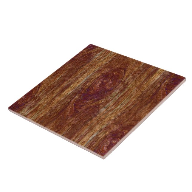Satin Wood Grain Tile (Side)