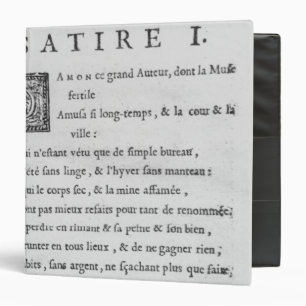 'Satires' by Nicolas Boileau Binder