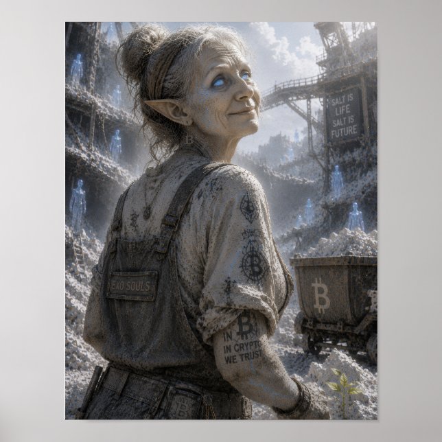 Satisfaction / Cement Worker / Salt Mine Poster (Front)