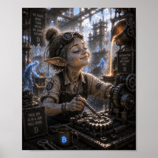 Satisfaction / Precision Manufacturing Technician  Poster (Front)