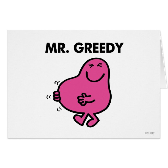 Satisfait M. Greedy (Devant horizontal)