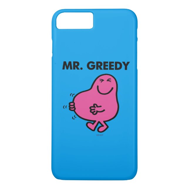 Satisfied Mr. Greedy Case-Mate iPhone Case (Back)