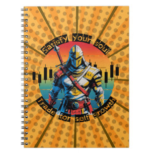 Satisfy Trade motivation Fantasy Design Comic Notebook