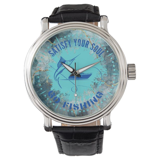 Satisfy your soul | Marlin fish   Watch (Front)